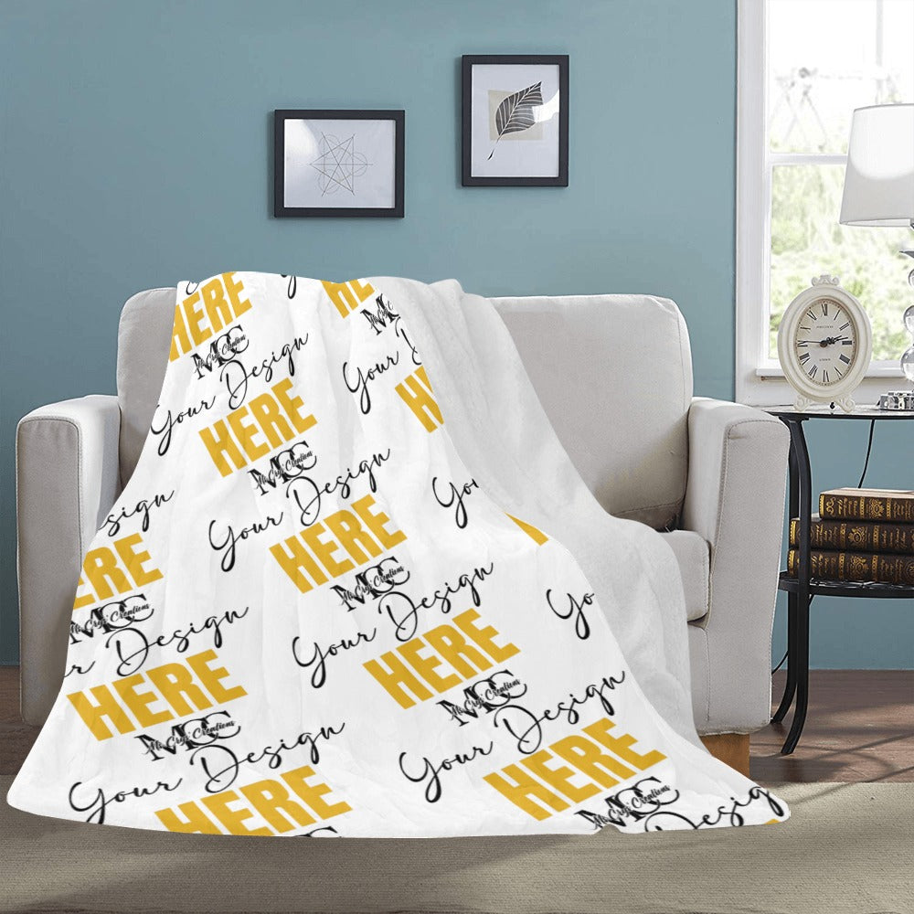 Fleece Throw Blanket 60x80