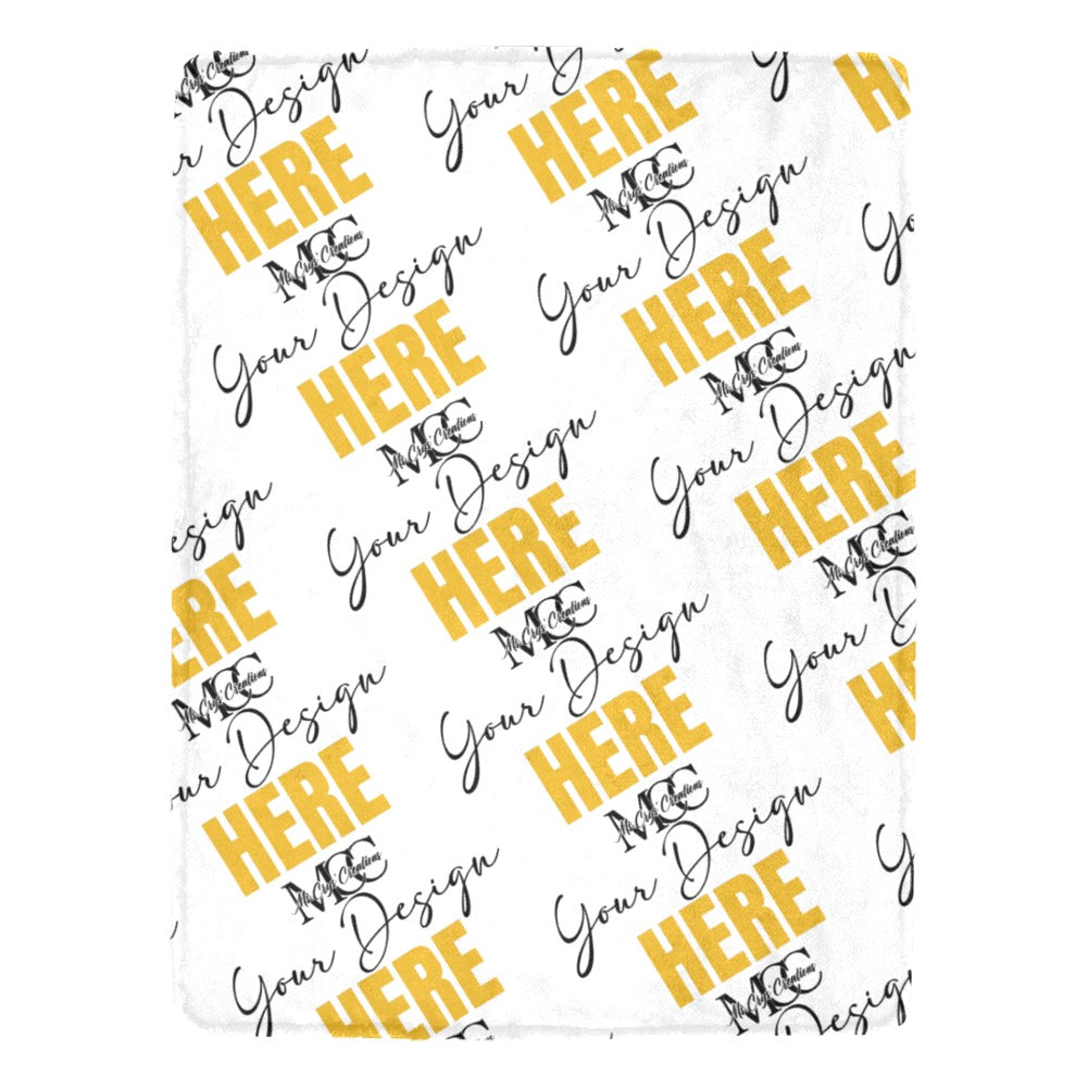 Fleece Throw Blanket 60x80