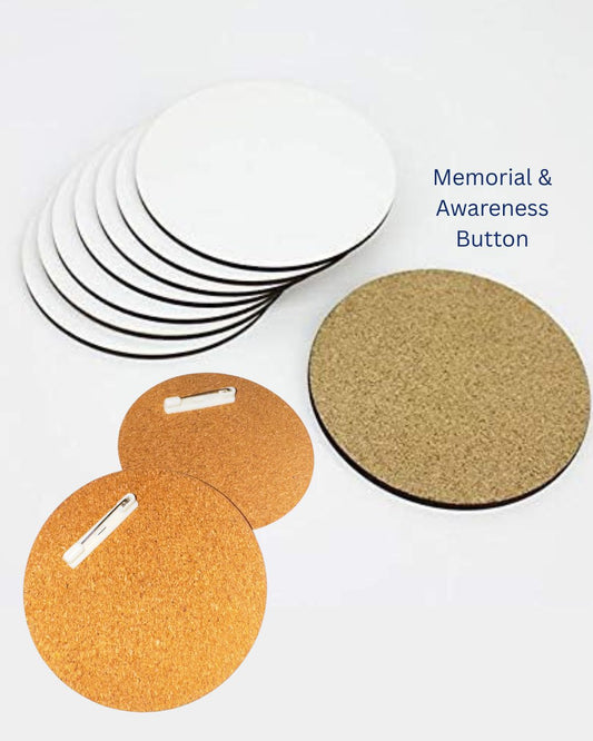 Memorial / Awareness Button