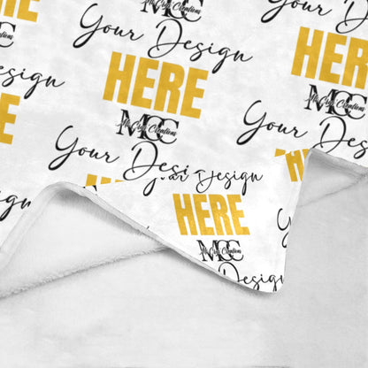 Fleece Throw Blanket 60x80