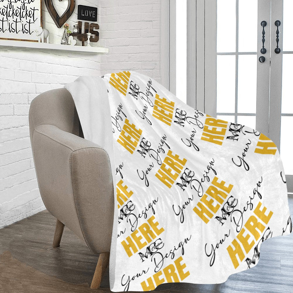 Fleece Throw Blanket 60x80