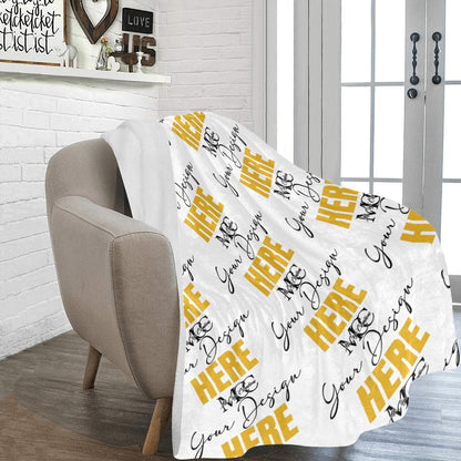 Fleece Throw Blanket 60x80